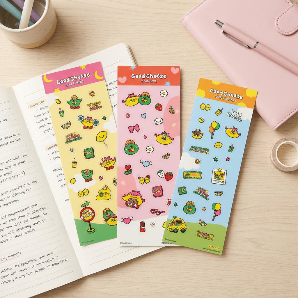 Mini Sticker Clear background PVC stickers.